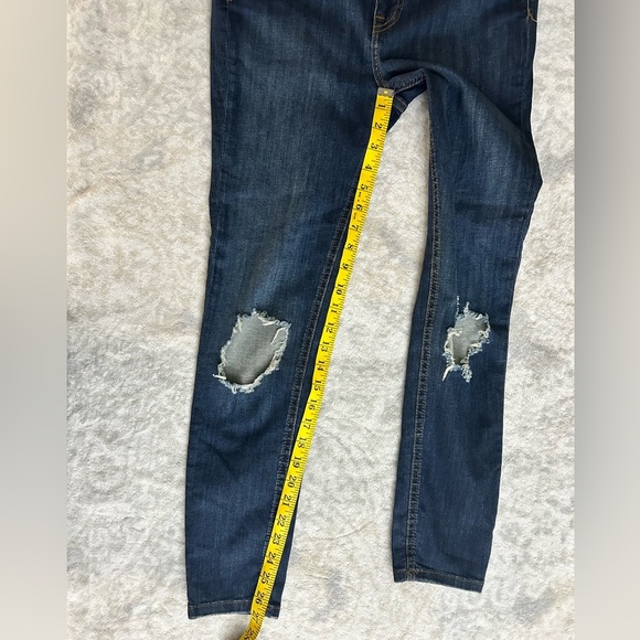 Free People High Rise Busted Skinny Jeans - Picture 7 of 9